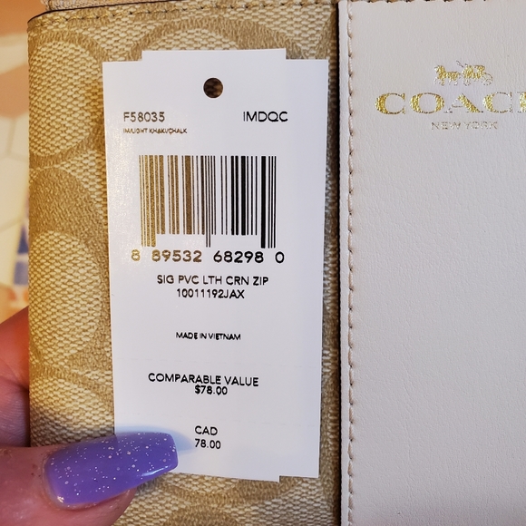 Coach Backpack and wristlet - Picture 4 of 4